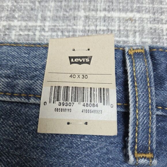 NWT Levi's 501 Jeans Original Button Fly Straight Leg Lt-Med 40X30 - Picture 9 of 16